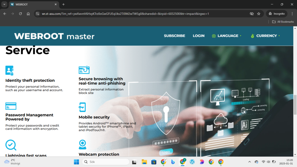 webroot master