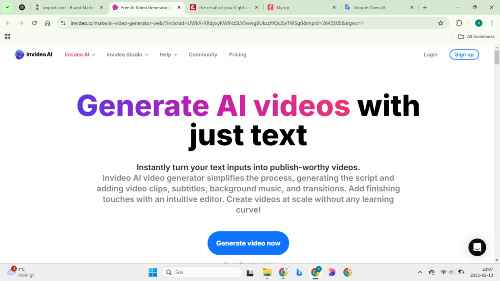 InVideo Introduction