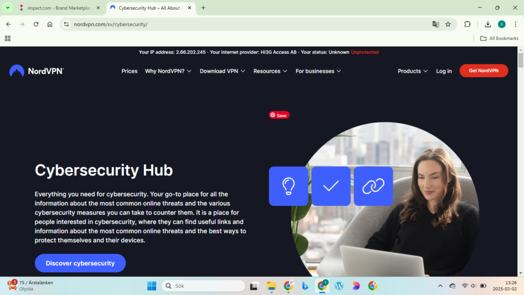 Security and Encryption
NORDVPN