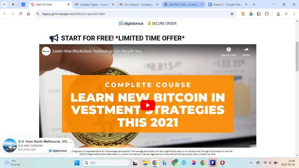 Bitcoin Breakthrough System