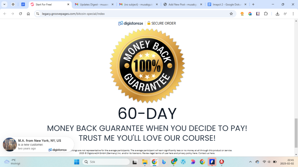 Bitcoin Breakthrough System
Bitcoin