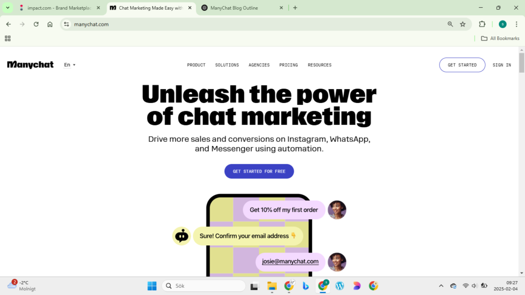 ManyChat
Introduction
