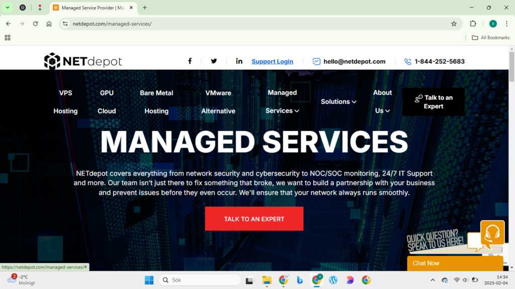 NETdepot review