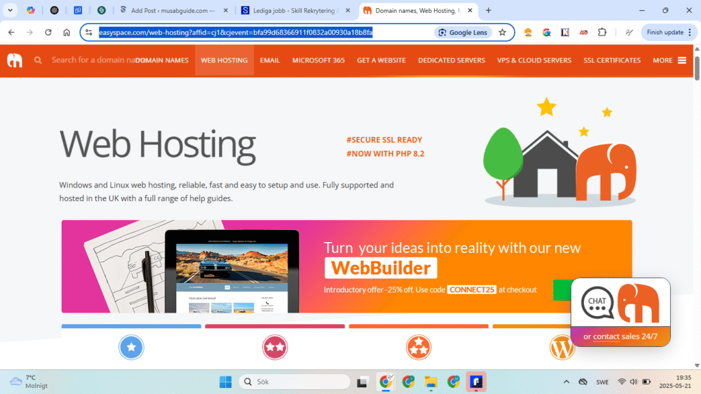 Easyspace Web Hosting Review (2025): Is It the Right Choice for Your Website?
