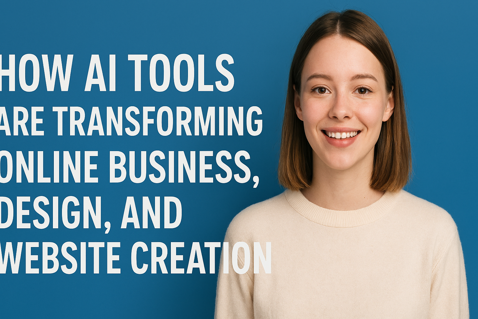 How AI Tools Are Transforming Online Business, Digital Design, and Website Creation