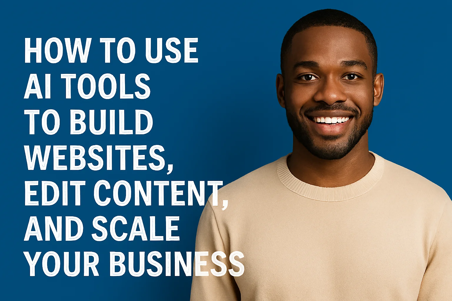 How to Use AI Tools to Build Websites, Edit Content, and Scale Your Business