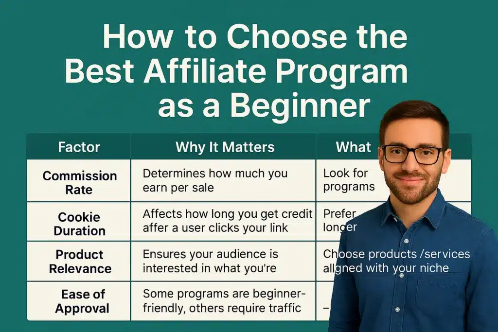 Top Affiliate Marketing Programs for Beginners With High Commissions