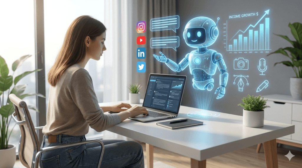 AI freelancing for beginners working online