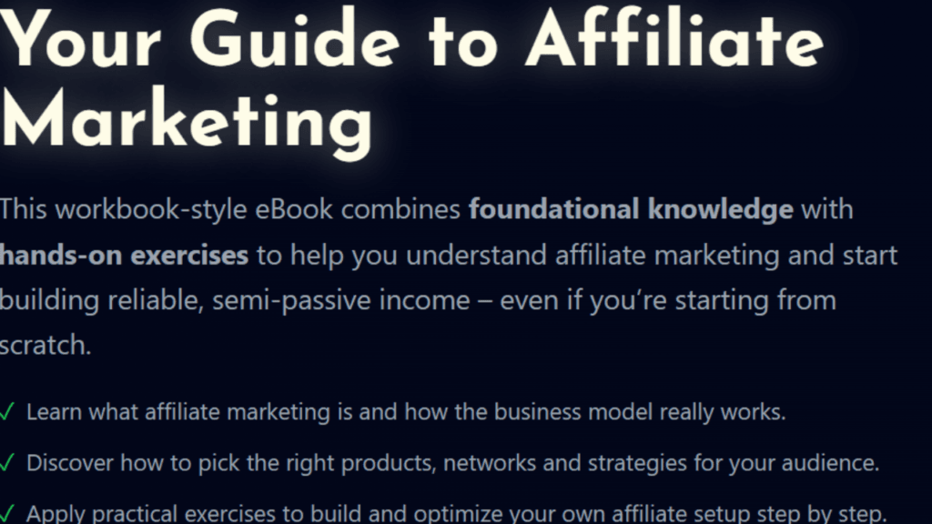 Your Guide to Affiliate Marketing