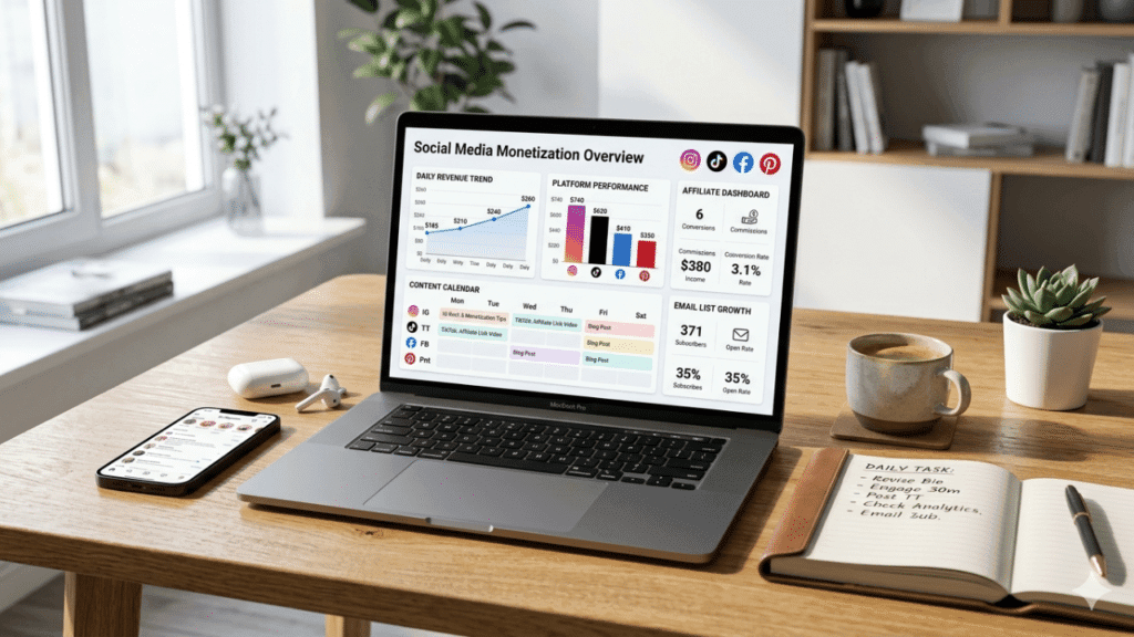 How to Turn Your Social Media Into a Business and Make Money Daily
