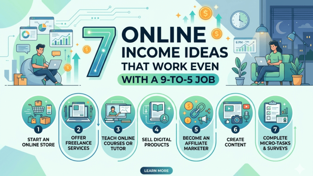 7 Proven Ways to Make Money Online in 2026 (Beginner-Friendly Guide) 4 7 Proven Ways to Make Money Online in 2026 (Beginner-Friendly Guide)